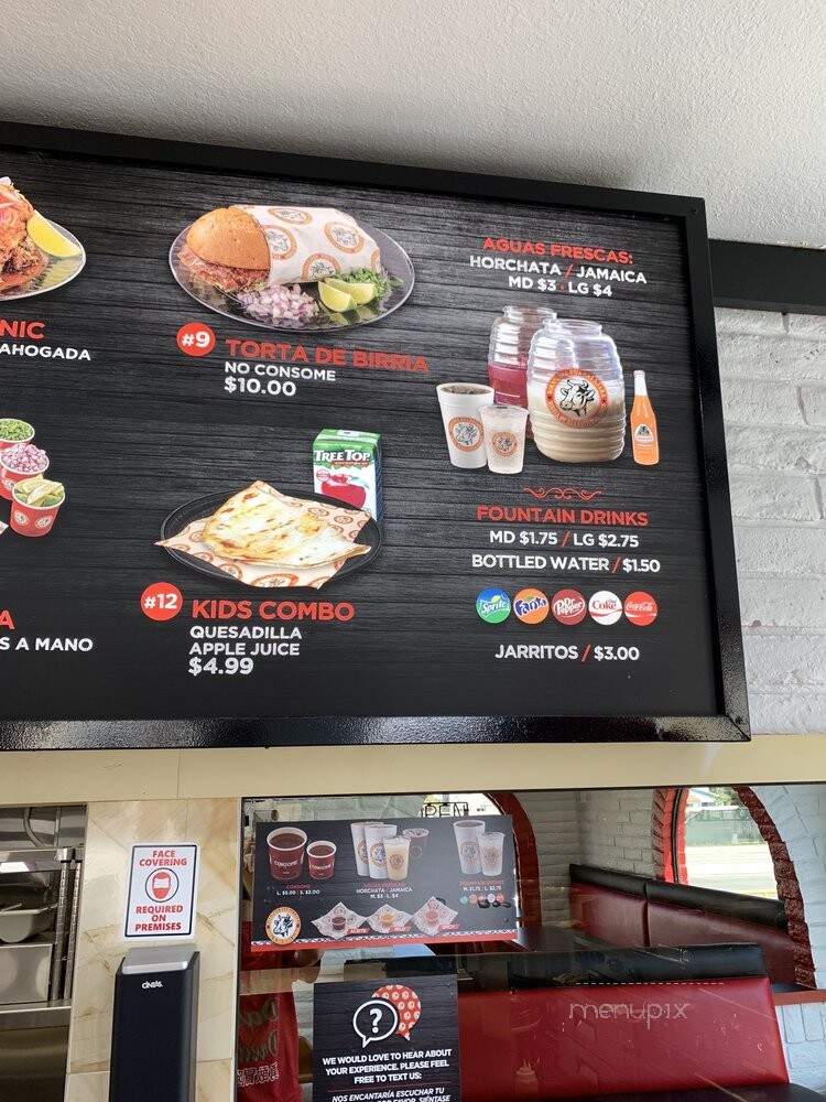 Birrieria Guadalajara - El Monte, CA menu_pic