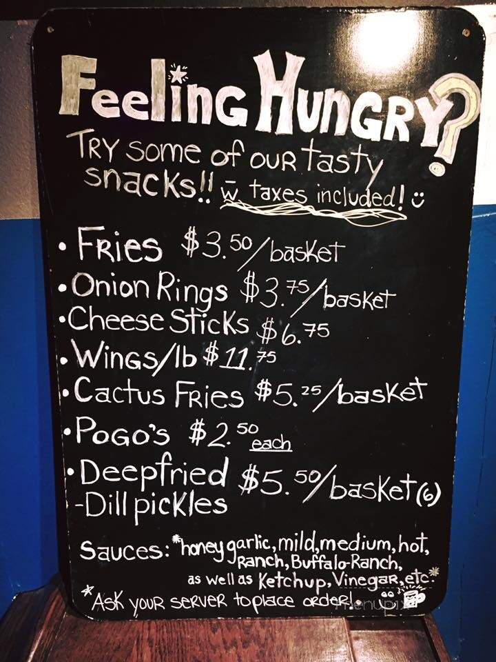 Club 147 (Billiards) - Timmins, ON menu_pic