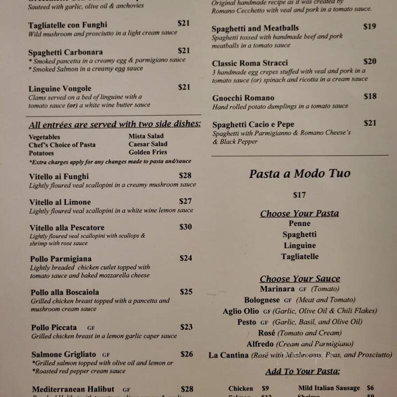 La Cantina - Calgary, AB menu_pic