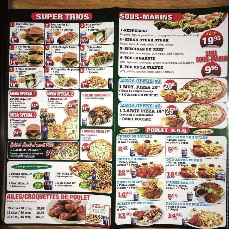 Pizza Kelo - Laval, QC menu_pic