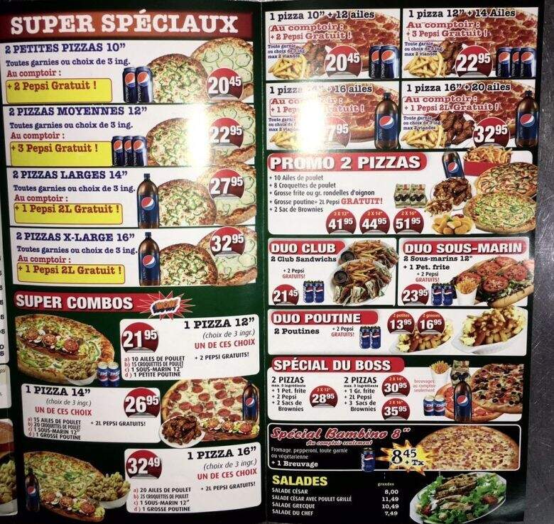 Pizza Kelo - Laval, QC menu_pic