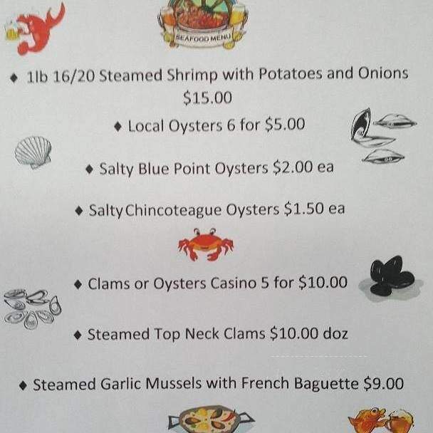 Holiday House - Baltimore, MD menu_pic
