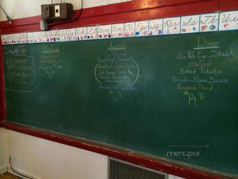 Togs - Caliente, CA menu_pic