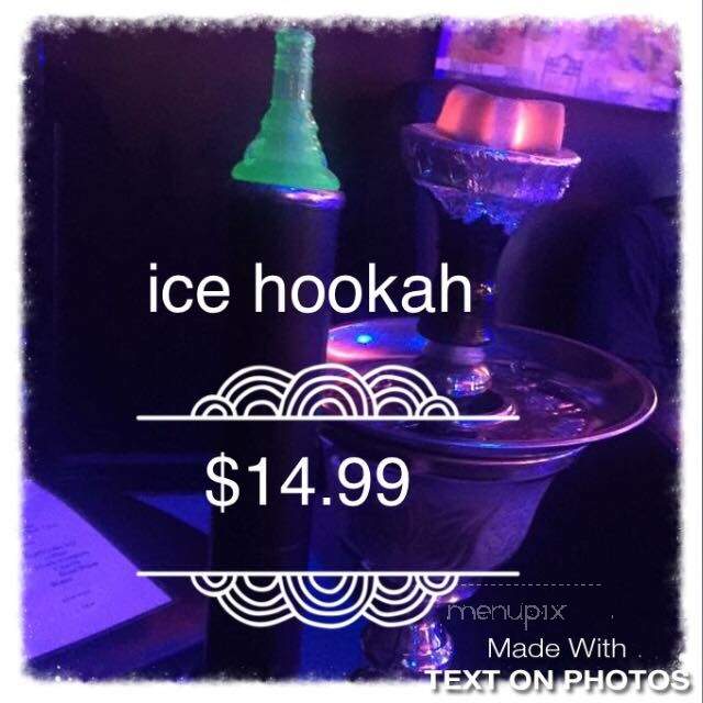 Menu of Sahara Hookah Lounge in Jacksonville, NC 28540