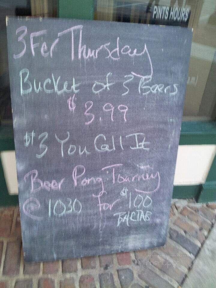 Pints Pub N Patio - Des Moines, IA menu_pic