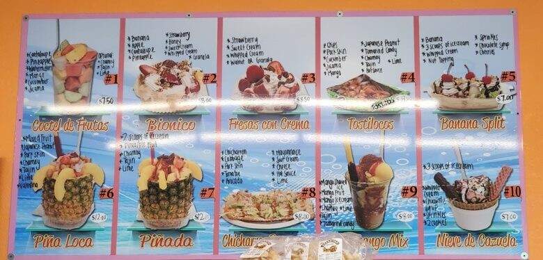 Neveria La Tradicional - Fresno, CA menu_pic