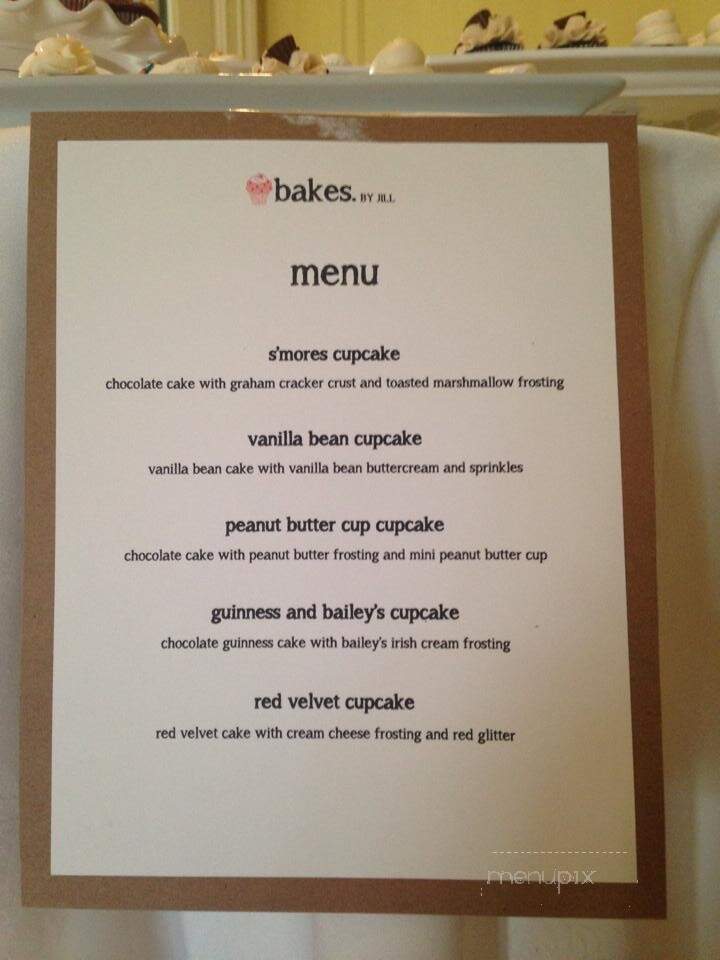 Bakes by Jill - Medina, OH menu_pic