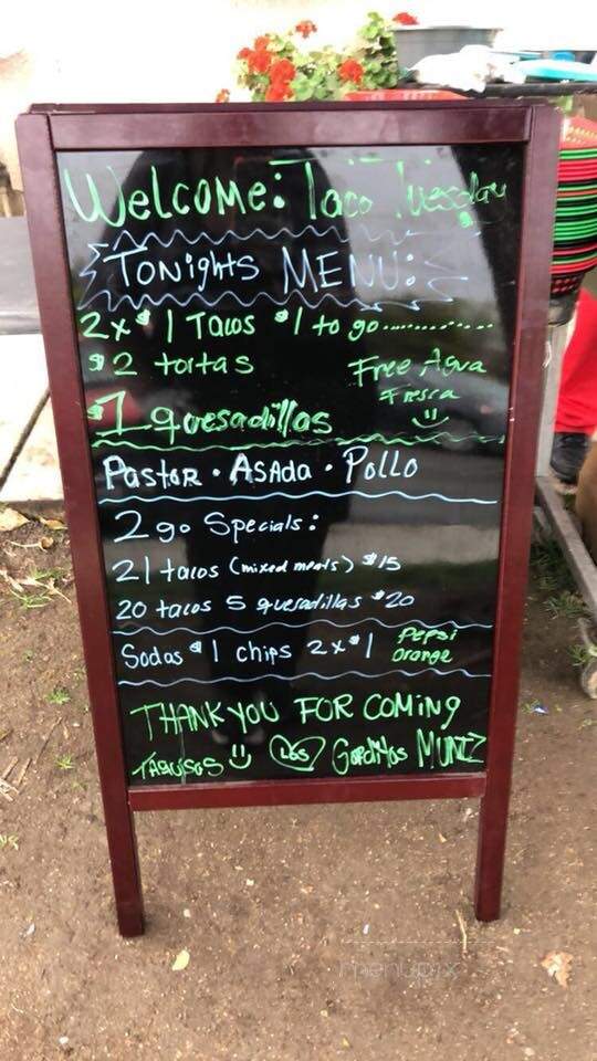 Los Gorditos Muniz Taco Shop - Stockton, CA menu_pic