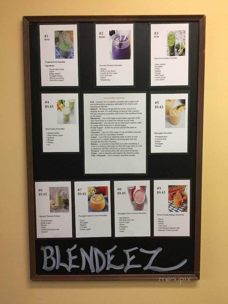Run With Soup - Sechelt, BC menu_pic