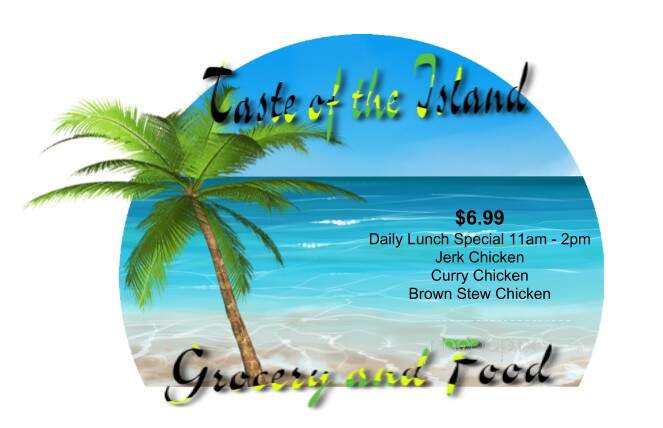 Taste of the Island - Valdosta, GA menu_pic
