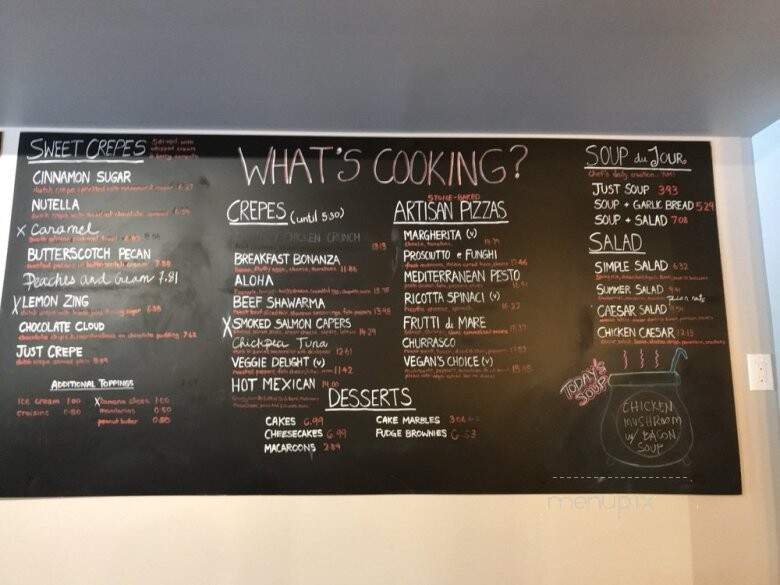 The Rusty Owl - Prince Albert, SK menu_pic