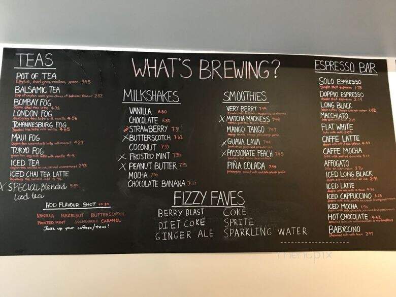 The Rusty Owl - Prince Albert, SK menu_pic