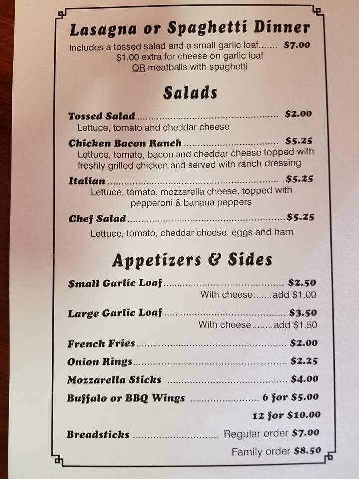 Saucy Sisters - Leesburg, OH menu_pic