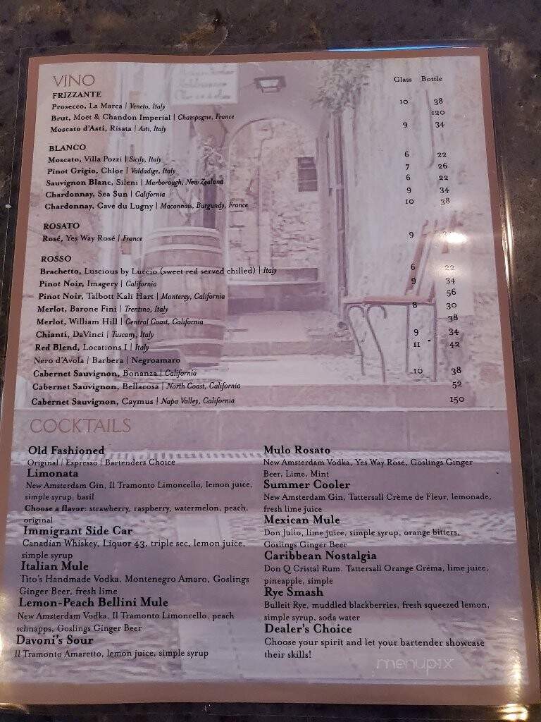 Davoni's - Jamestown, ND menu_pic