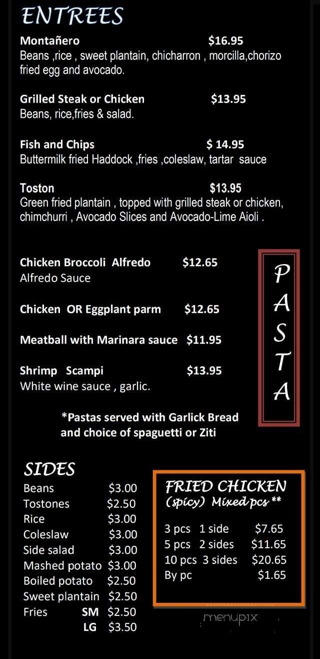 Jak Pizzeria - East boston, MA menu_pic