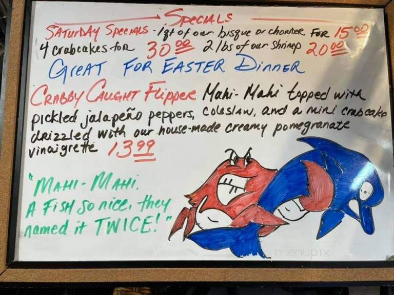 2 Wild and Crabby Guys - York, PA menu_pic