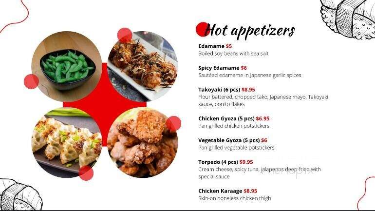 Amore Sushi - Chicago, IL menu_pic