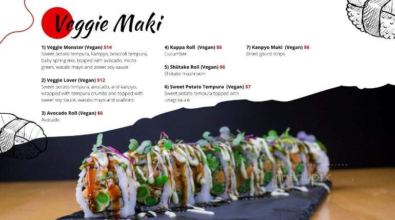 Amore Sushi - Chicago, IL menu_pic