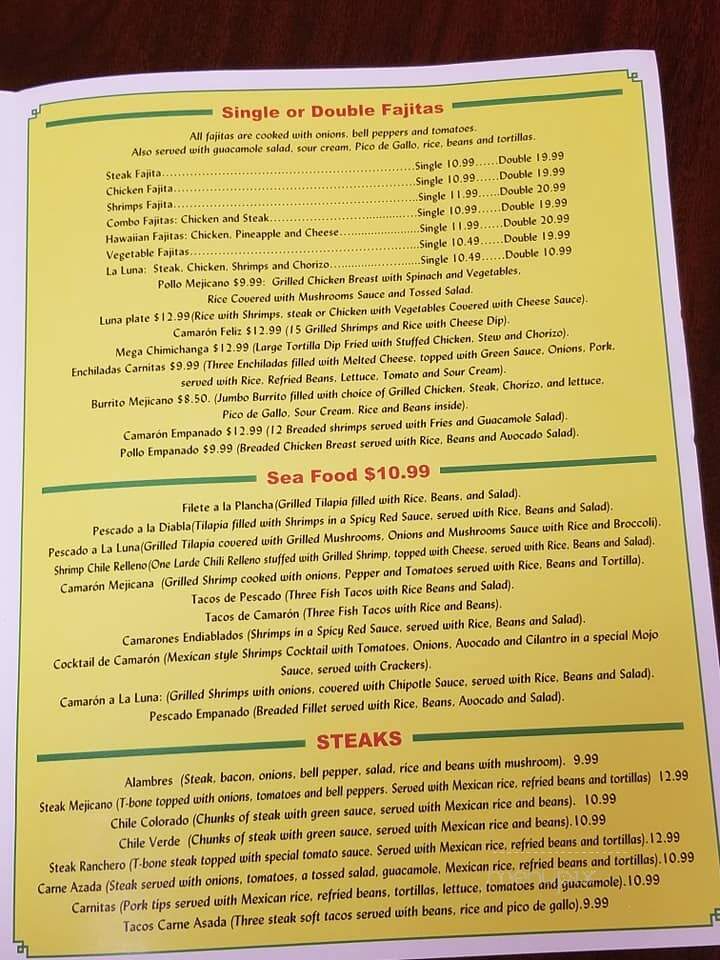 Frida's Cantina & Grill - Madison, AL menu_pic