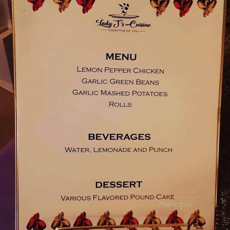 Lady J's Soul Food Kitchen - Greensboro, NC menu_pic