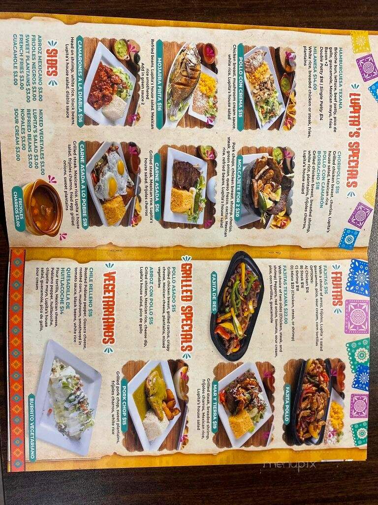 Lupita's Bar & Grill - Concord, NC menu_pic
