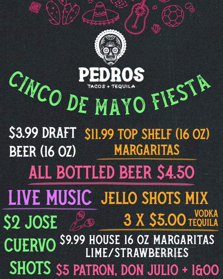 Pedros Tacos & Tequila - Valdosta, GA