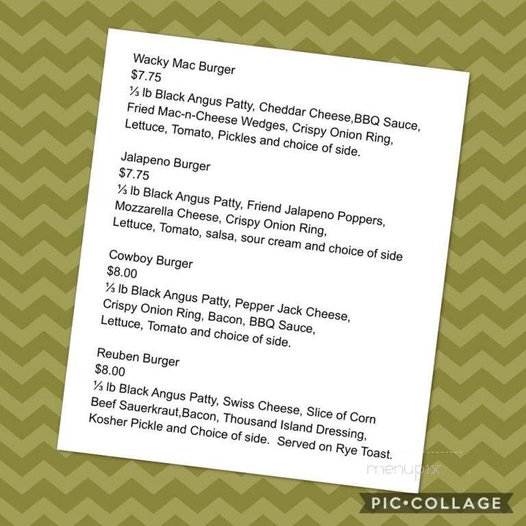In The Gap - Judith Gap, MT menu_pic