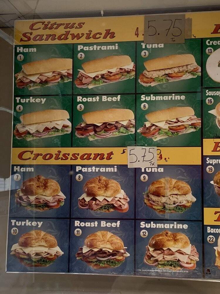 Citrus Donut - Fontana, CA menu_pic