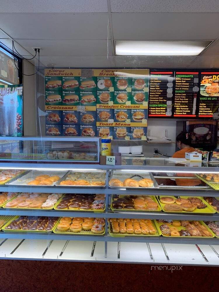 Citrus Donut - Fontana, CA menu_pic