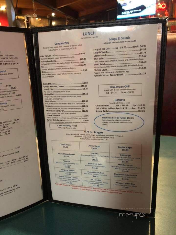 Stephanies cafe - Sandy, OR menu_pic