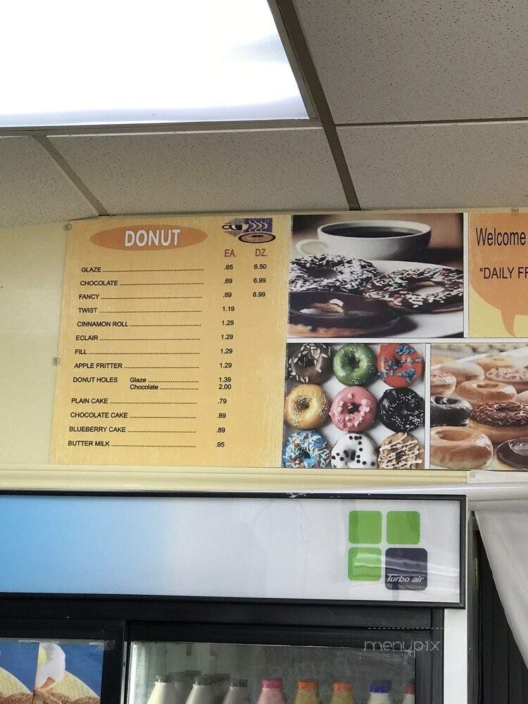 Frankford Donut Shop - Carrollton, TX menu_pic
