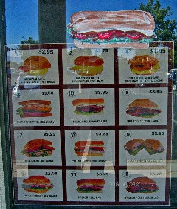Susan's Donuts - Sunnyvale, CA menu_pic