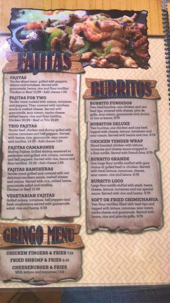 Del Sol - Lumberton, NC menu_pic