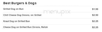 Arrowhead Restaurant - Clearfield, PA menu_pic