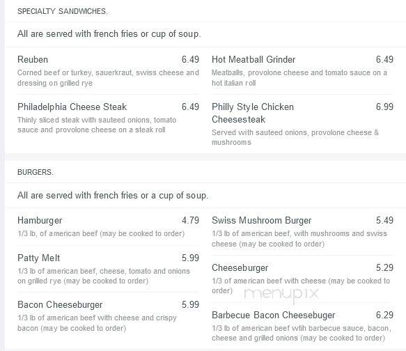 O'Grady's Family Restaurant - Souderton, PA menu_pic