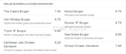Ripper's Pub - Bethlehem, PA menu_pic