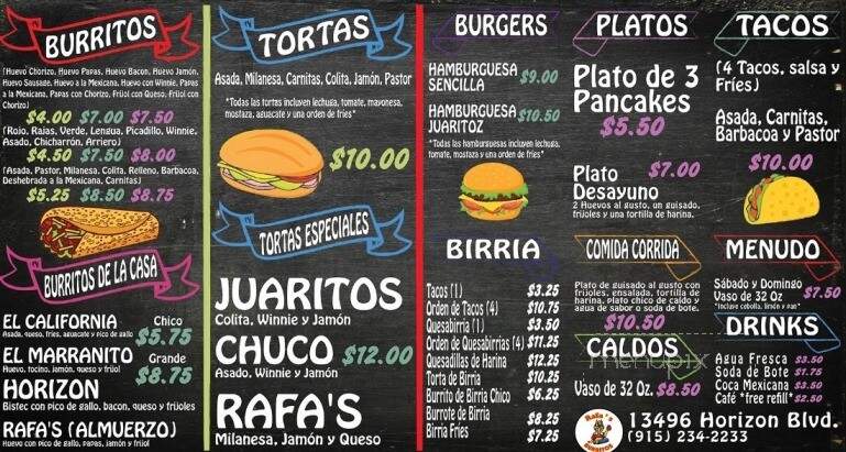 Rafa's Burritos - El Paso, TX