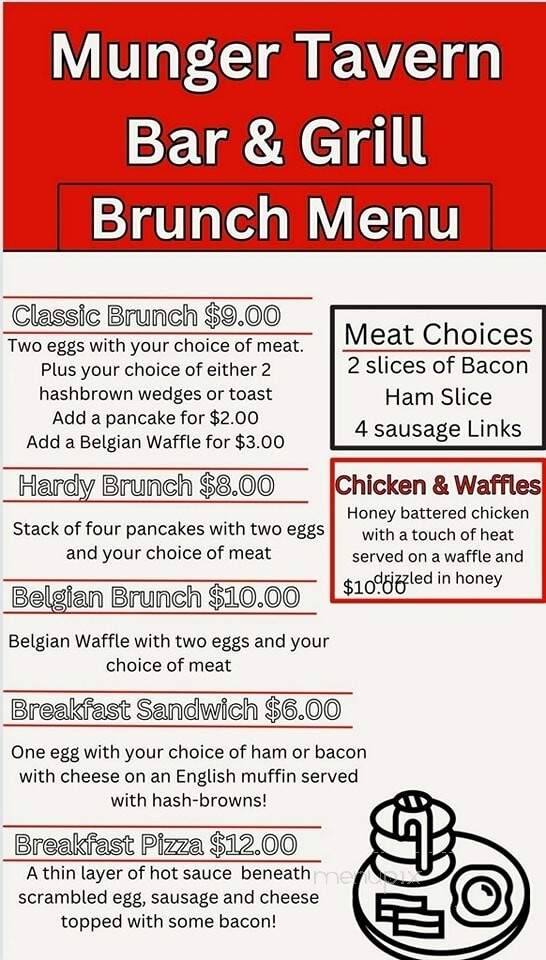 Munger Tavern & Grill - Cloquet, MN menu_pic