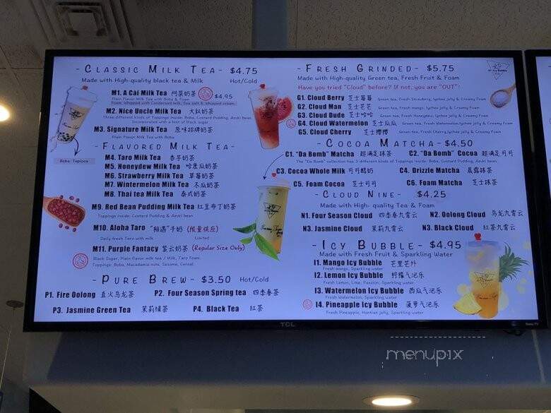 S7-Icy Bubble - Honolulu, HI menu_pic