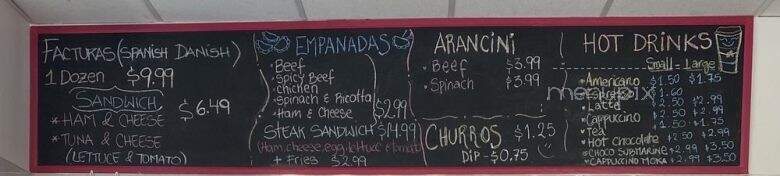 Marjo Bakery - Toronto, ON menu_pic