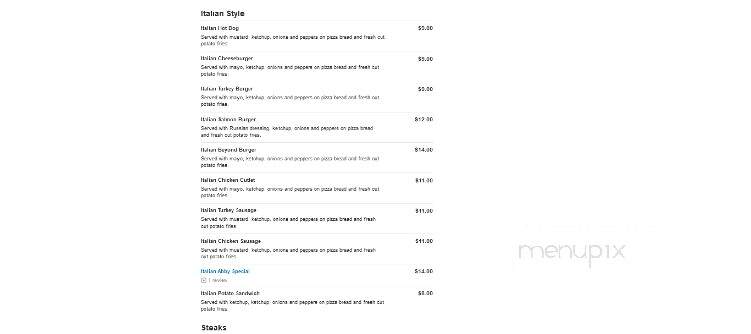 Abby's Deli - Irvington, NJ menu_pic