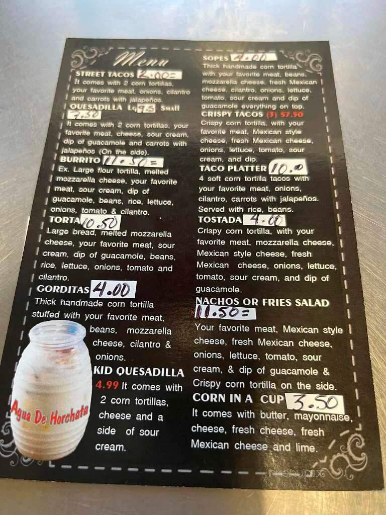 El Asador - Owasso, OK menu_pic