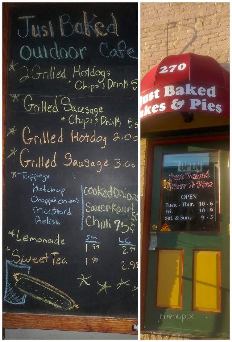 Just Baked Cakes & Pies - Harrisburg, PA menu_pic