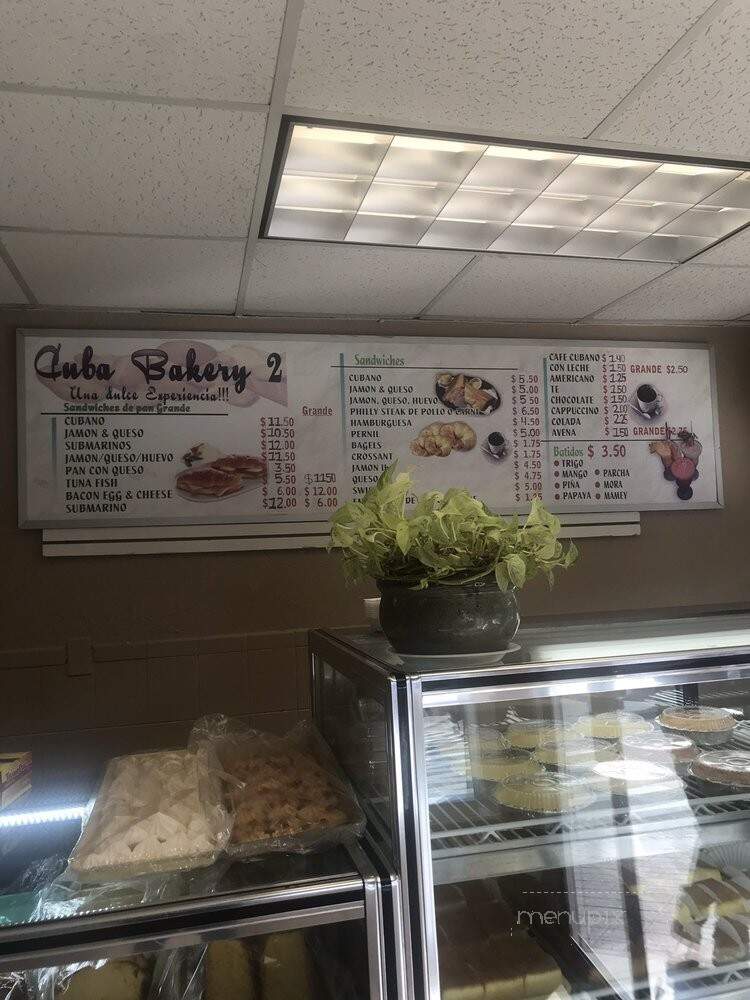 Cuba Bakery - Elizabeth, NJ menu_pic