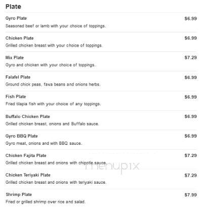 Gyro City - Ashland City, TN menu_pic