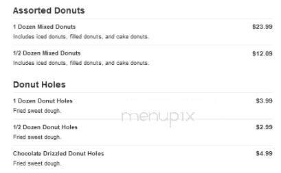 Yummy Donuts - Bryant, AR menu_pic