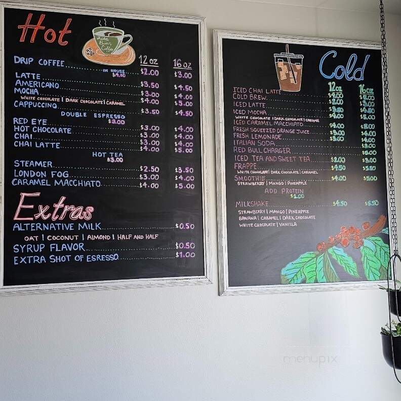 Lily Bean Coffee - Dutton, MT menu_pic
