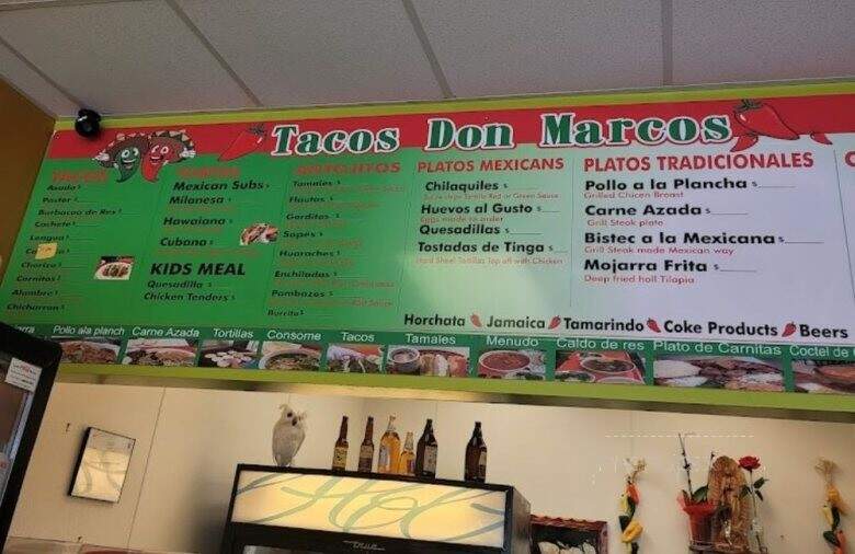 Tacos Don Marcos - Angier, NC menu_pic