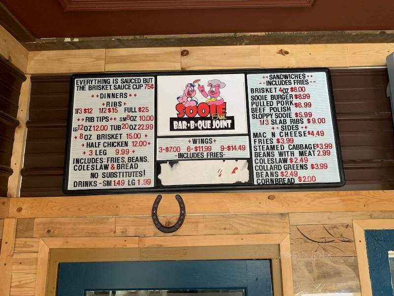 Sooie Bros Bar-B-Que Joint - Champaign, IL menu_pic