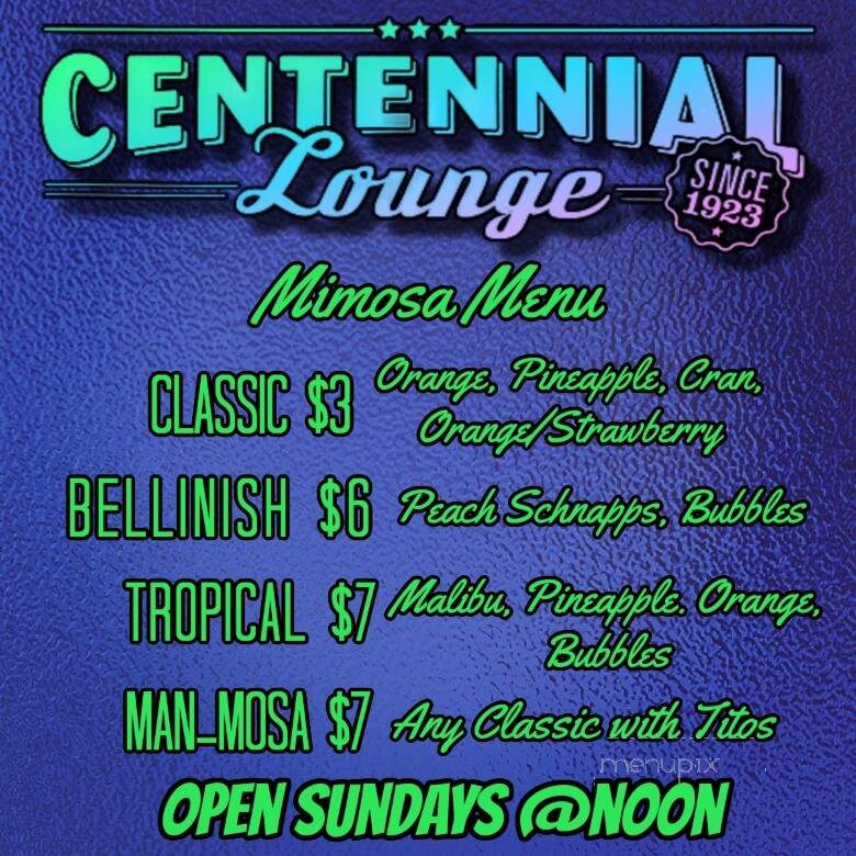 The Centennial Lounge - Tulsa, OK
